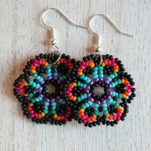 SOLD Beaded earrings